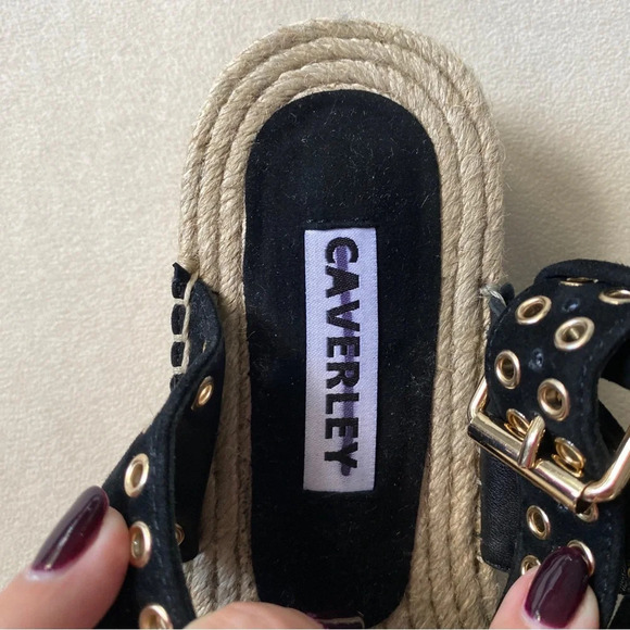 CAVERLEY Spy Espadrille Sandals Size 41/10 - Picture 9 of 9